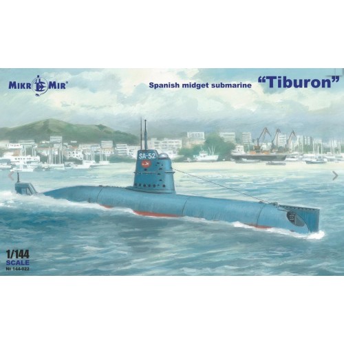 SUBMARINO TIBURON (España) -Escala 1/144- Micro Mir - AMP 144-022