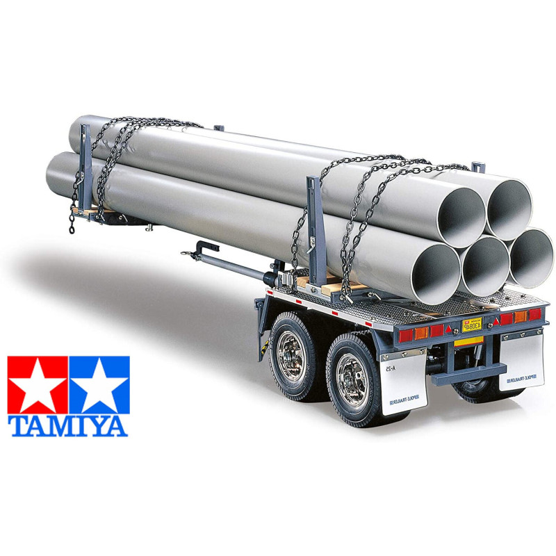 RC Pole-Trailer Kit w/Tubes ESCALA 1/14 TAMIYA 56310