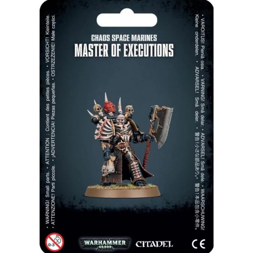 CHAOS SPACE MARINES MASTER OF EXECUTIONS - GAMES WORKSHOP 43-44