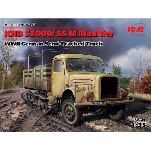 CAMION K.H.D. S3000/SS M MAULTIER -Escala 1/35- ICM 35453